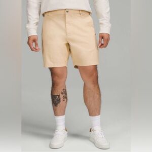 Lululemon Men’s Commission Classic-Fit Shorts 7” Prosecco